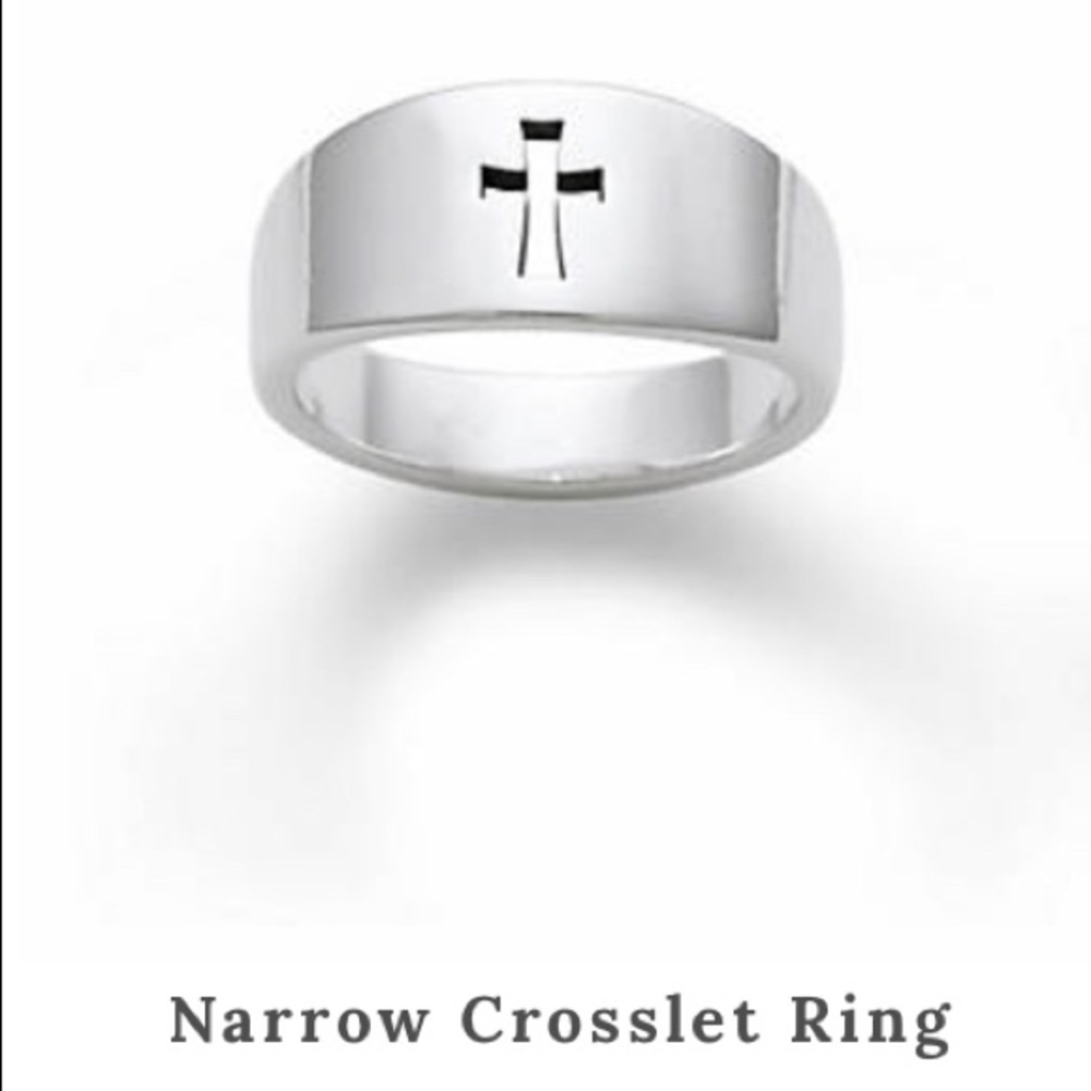 James Avery Narrow Crosslet Ring